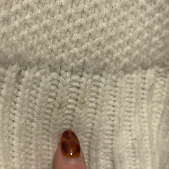 Forever 21 Men’s Cream and Black Shawl Collar Cardigan Canincore Après-Ski M - Picture 5 of 13